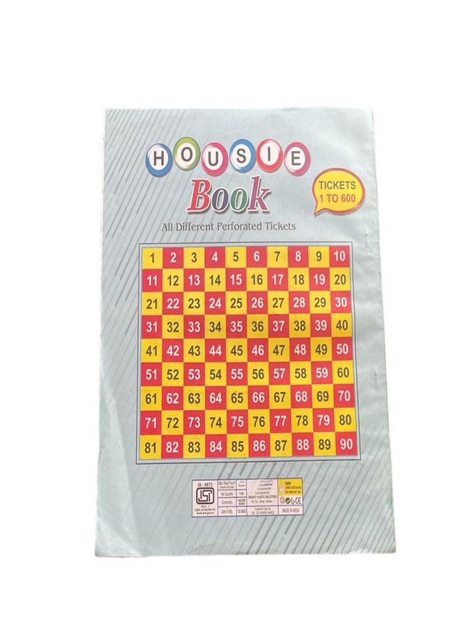 Ciko كتاب تذاكر سيكو تومبولا رقم 600 | ورق سهل القص، جودة متوسطة وفاخرة، حجم كبير - Image 3